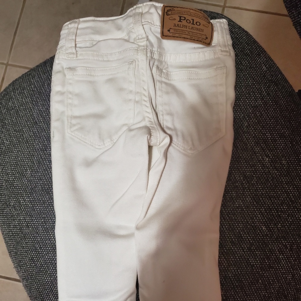 Polo Ralph Lauren white jeans